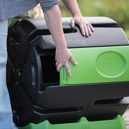  Forest City Hot Frog 37-Gallon Recycled Plastic Compost Tumbler