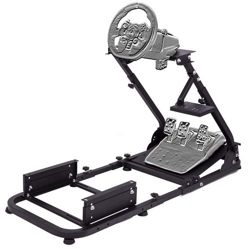  Hottoby Racing Simulator Cockpit Stand All for Fanatec/Thrustmaster/Logitech G25/G29/G920/G923 Support to PC/Xbox One/PC Gaming Simracing