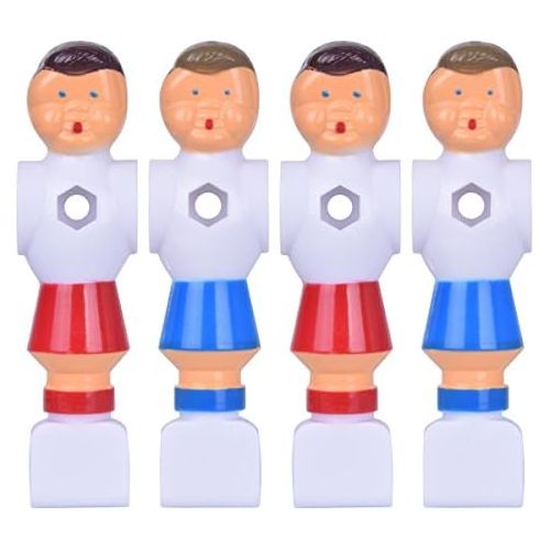  [아마존베스트]Hotusi 4Pcs Rod Foosball Soccer Table Football Men Player Replacement Parts