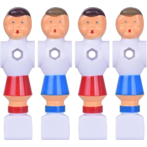  [아마존베스트]Hotusi 4Pcs Rod Foosball Soccer Table Football Men Player Replacement Parts