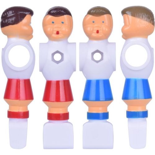  [아마존베스트]Hotusi 4Pcs Rod Foosball Soccer Table Football Men Player Replacement Parts