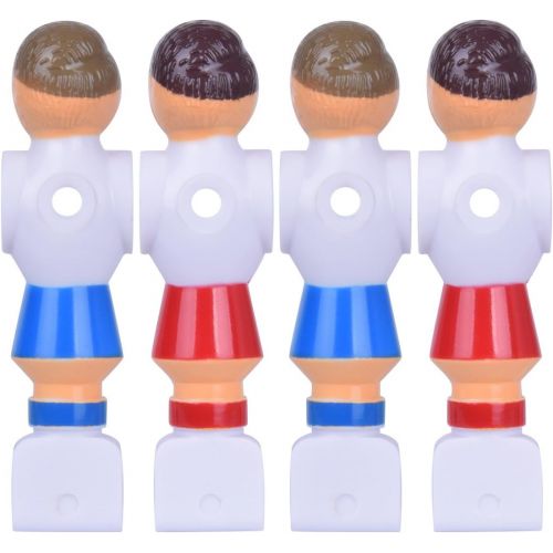  [아마존베스트]Hotusi 4Pcs Rod Foosball Soccer Table Football Men Player Replacement Parts