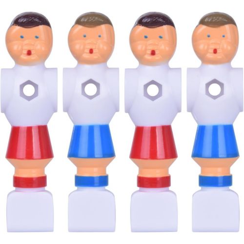  Hotusi 4Pcs Rod Foosball Soccer Table Football Men Player Replacement Parts