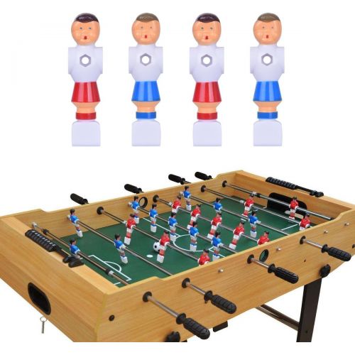  Hotusi 4Pcs Rod Foosball Soccer Table Football Men Player Replacement Parts