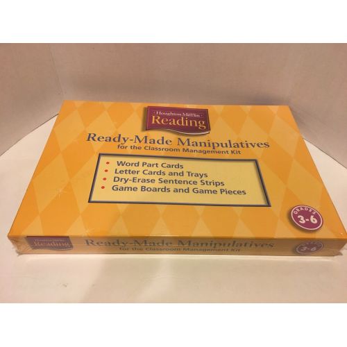  New Factory Sealed Houghton Mifflin Reading Ready-Made Manipulatives Grades 3-6