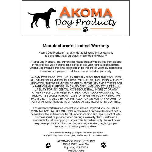  Akoma Hound Heater Dog House Furnace