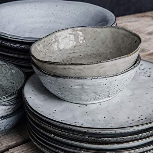  House Doctor Rustic Bowl, Grey, 21.5