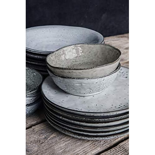  House Doctor Rustic Bowl, Grey, 21.5