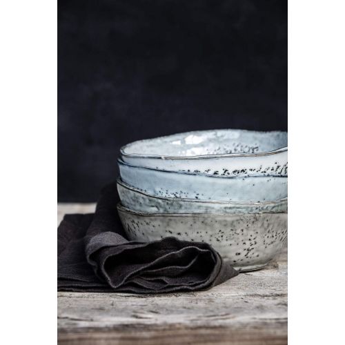  House Doctor Rustic Bowl, Grey, 21.5