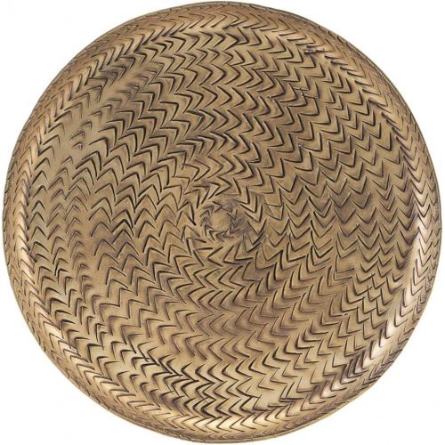  House Doctor TrayBrass FinishOriental Moroccan Round Oriental Dimensions: Diameter: 20cm