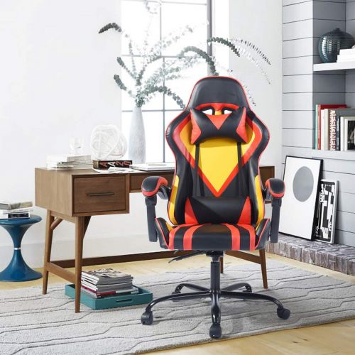  House in Box Reclining Gaming Chair Ergonomic Computer Desk Chairs Swivel Racing Chair