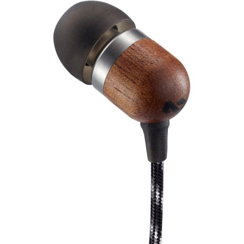  House of Marley EM-JE041-MI Smile Jamaica In-Ear Earbuds with Microphone (Midnight)