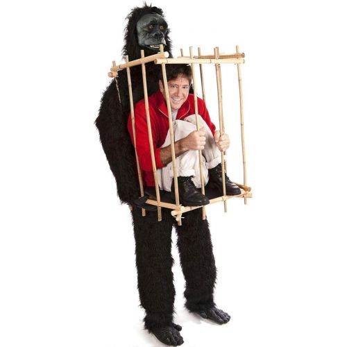  할로윈 용품HouseHaunters Get Me Outta This Cage Gorilla and Cage Costume Kit