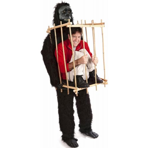  할로윈 용품HouseHaunters Get Me Outta This Cage Gorilla and Cage Costume Kit