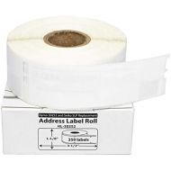 HouseLabels 50 Rolls; 350 Labels per Roll of DYMO-Compatible 30252 Address Labels (1-18 x 3-12) - BPA Free!