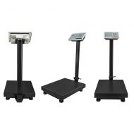 Houseables Industrial Platform Scale 600 LB x .05, 19.5 x 15.75, Digital, Large For Luggage, Shipping, Package Price Computing, Postal