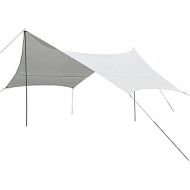 Household Products 440cm x 440cm Hammock Rain Fly Tent Tarp, Portable Windproof Snowproof Tarpaulin, All-Weather Hammock Rain Fly Camping Tarp Shelter