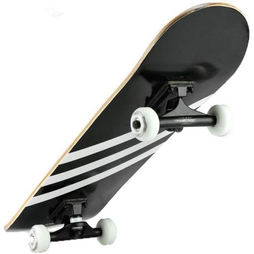  Household Products Skateboard Deck Adults Kids Skateboard Complete Skateboard, four-wheel double rocker road brush street skateboard adult children and adolescent beginner professional maple longboar