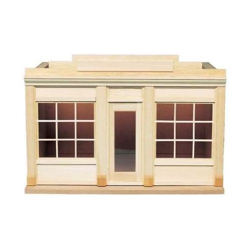  Houseworks, Ltd. Dollhouse Miniature Street of Shops-Two Window Shop by Houseworks