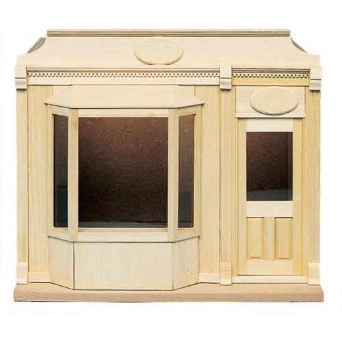  Houseworks, Ltd. Dollhouse Miniature Street of Shops-Bay Window Shop by Houseworks