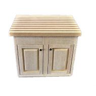 Houseworks, Ltd. Dollhouse Miniature The Kitchen Collection - Center Island Cabinet