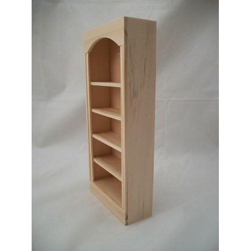 Houseworks, Ltd. Dollhouse Miniature Bookcase, 5-Shelf #HW5016