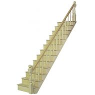 Houseworks, Ltd. Dollhouse Miniature 1/24 Scale Staircase Kit by Houseworks