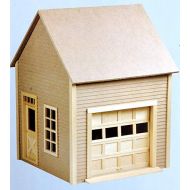 Houseworks, Ltd. Dollhouse Miniature Garage with Working Garage Door by Houseworks