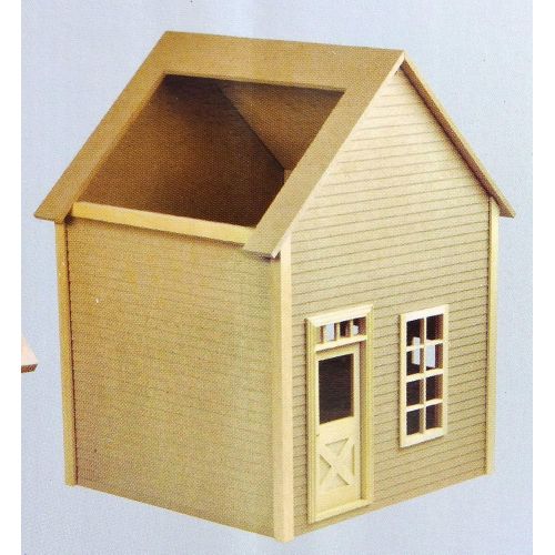  Houseworks, Ltd. Dollhouse Miniature Garage with Working Garage Door by Houseworks