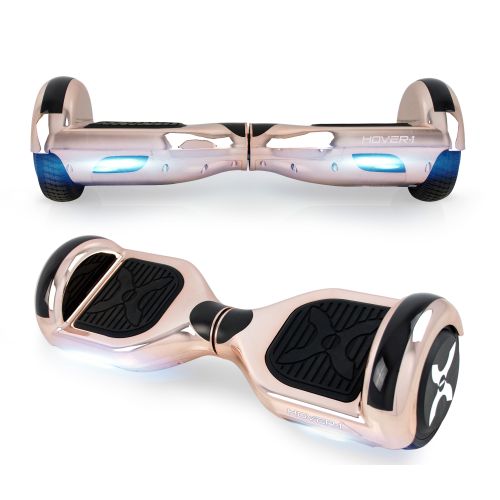  Hover-1 Matrix UL Certified Electric Hoverboard w 6.5 Wheels, LED Lights and Bluetooth Speaker - Blue