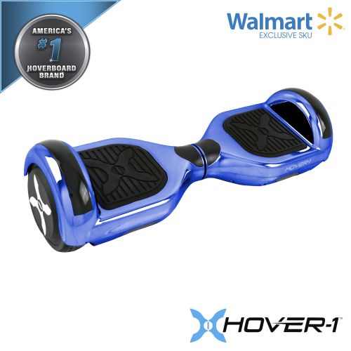  Hover-1 Matrix UL Certified Electric Hoverboard w 6.5 Wheels, LED Lights and Bluetooth Speaker - Blue