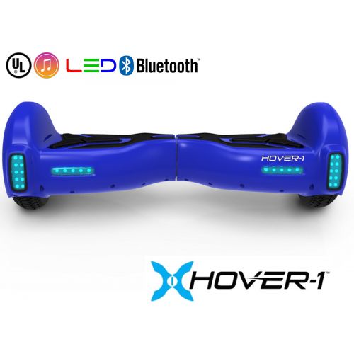  Hover 1 Hover H1 Electric Self Balancing Hoverboard with LED Lights and App Connectivity, Black