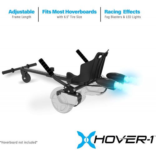  Hover-1 Falcon 1 Hoverboard Seat Attachment Turbo Light, Transform Your Hoverboard into Go-Kart