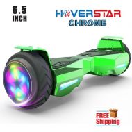 Hoverheart Hoverboard Two-Wheel Self Balancing Electric Scooter 6.5 UL 2272 Certified Flash LED Wheel (Black)