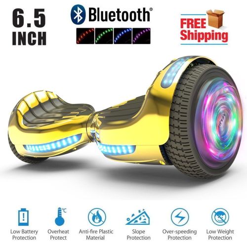  Otto All Terrain 8.5 Inch Wheels Hoverboard Off-Road Self Balancing Electric Scooter With Bluetooth- Gray