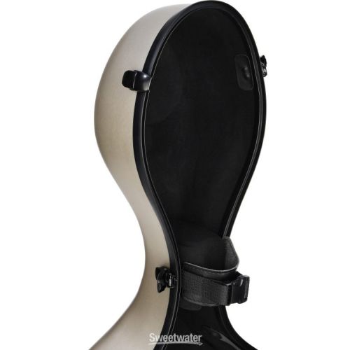  Howard Core CC4500 Scratch-resistant Cello Case - Champagne, 4/4 Size