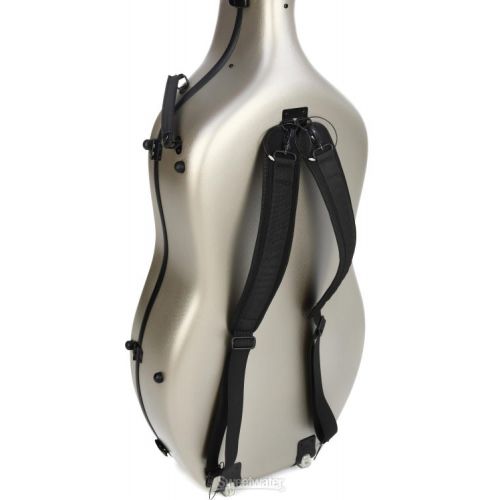  Howard Core CC4500 Scratch-resistant Cello Case - Champagne, 4/4 Size