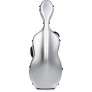 Howard Core CC4500 Scratch-resistant Cello Case - Silver, 4/4 Size