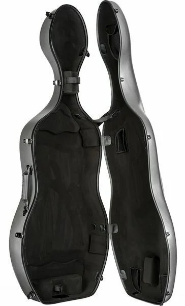  Howard Core CC4500 Scratch-resistant Cello Case - Silver, 4/4 Size