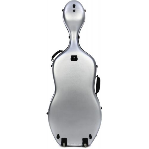  Howard Core CC4500 Scratch-resistant Cello Case - Silver, 4/4 Size