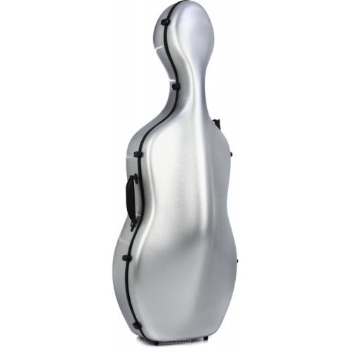  Howard Core CC4500 Scratch-resistant Cello Case - Silver, 4/4 Size