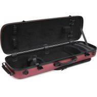 Howard Core CC450 Oblong Scratch-resistant Violin Case - Red, 4/4 Size