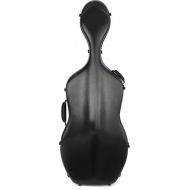 Howard Core CC4500 Scratch-resistant Cello Case - Solid Black, 4/4 Size