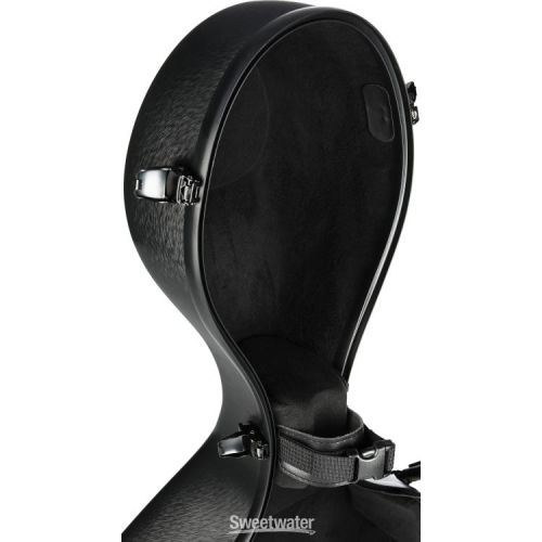  Howard Core CC4500 Scratch-resistant Cello Case - Solid Black, 4/4 Size