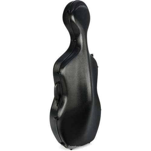  Howard Core CC4500 Scratch-resistant Cello Case - Solid Black, 4/4 Size