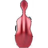 Howard Core CC4500 Scratch-resistant Cello Case - Red, 4/4 Size