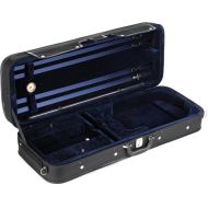 Howard Core CC398V Core Economy Model Oblong Viola Case - Black, 4/4 Size