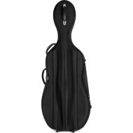 Howard Core CC490W Cello Case - Black, 4/4 Size