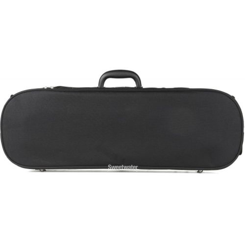  Howard Core CC398 Core Economy Model Oblong Violin Case - Black, 3/4 Size