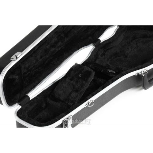  Howard Core CC400S Thermoplastic Suspension Violin Case - Black, 4/4 Size
